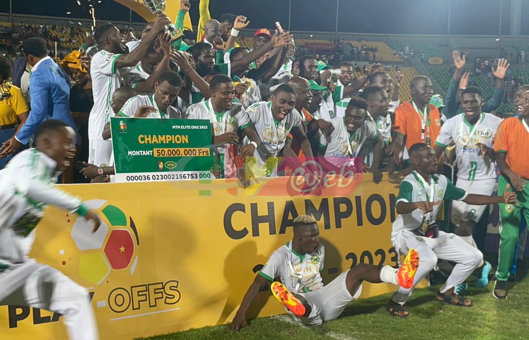 Elite One Coton Sport de Garoua sacré champion du Cameroun 2023