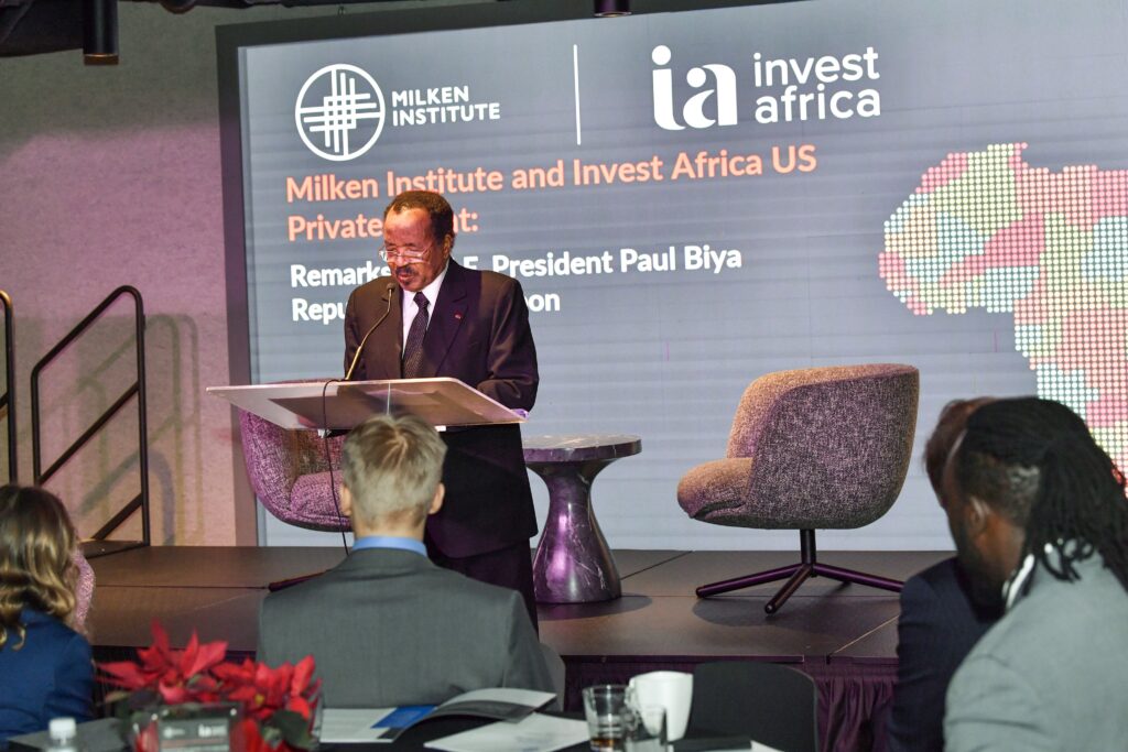 Washington : Paul Biya fait la promotion du Cameroun