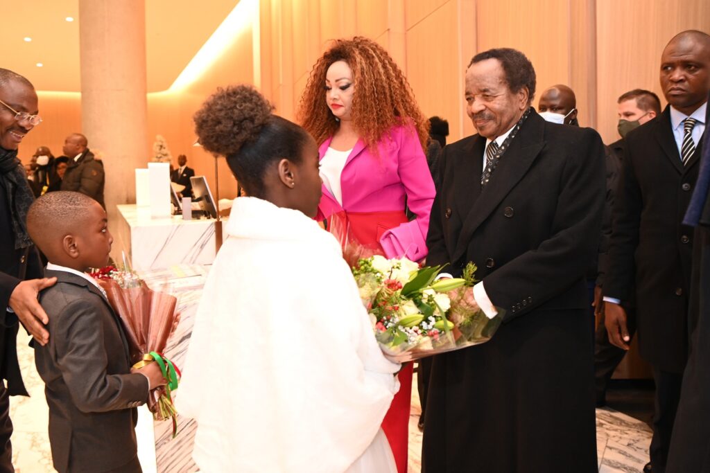 Le Président Paul Biya et sa suite sont arrivés à Washington Le Président Paul Biya et sa suite sont arrivés à Washington