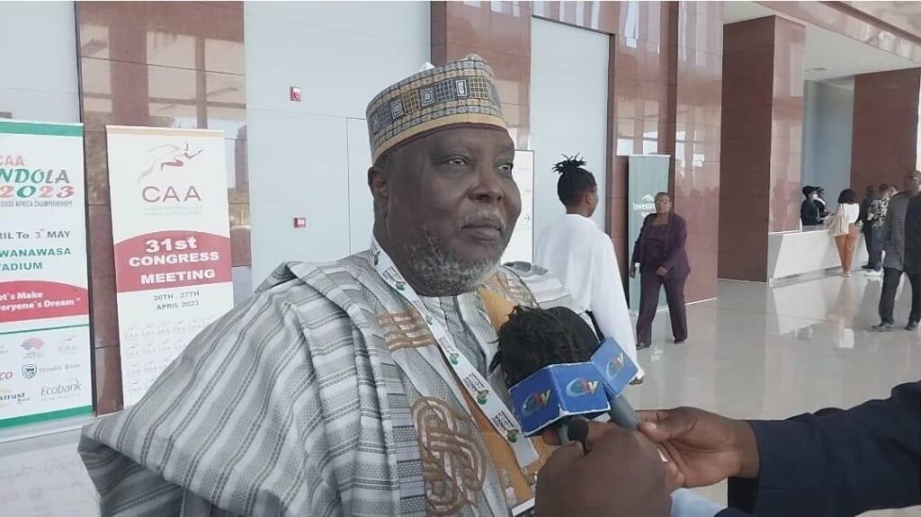 Confédération africaine d’athlétisme : Kalkaba Malboum réélu à la présidence
